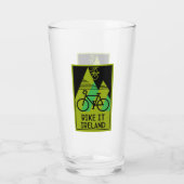 Fietsen Ierland Glas (Achterkant)