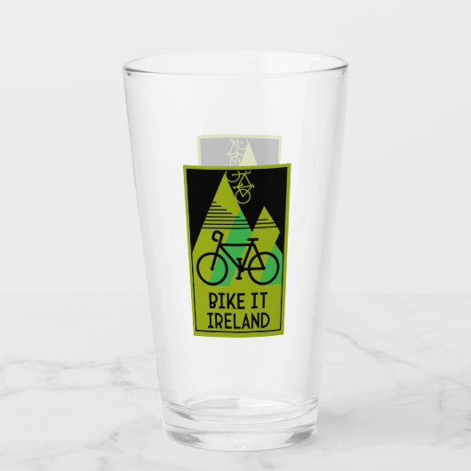Fietsen Ierland Glas (Voorkant)
