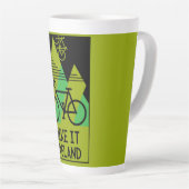 Fietsen Ierland Latte Mok (Rechterhoek)