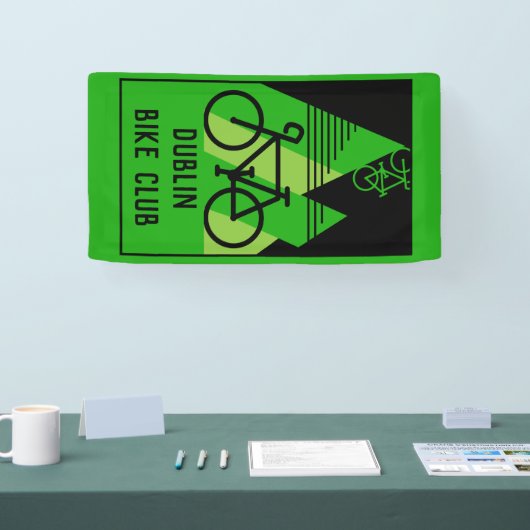 Fietsen Ierland Spandoek (Beurs)