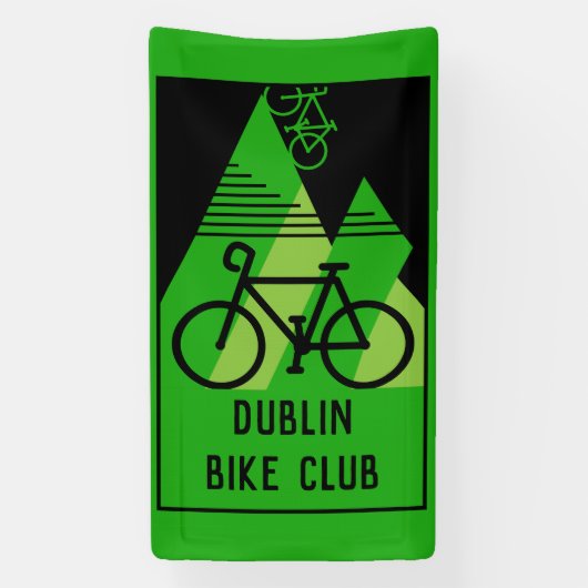 Fietsen Ierland Spandoek (Verticaal)