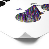 fietsen :) illustraties van grafische fietsen poster (Hoek)