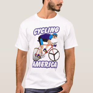 Fietsen in Amerika T-shirt