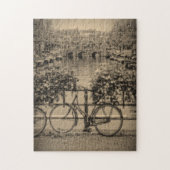 Fietsen in Amsterdam - 11x14 - 252 pc Legpuzzel (Verticaal)