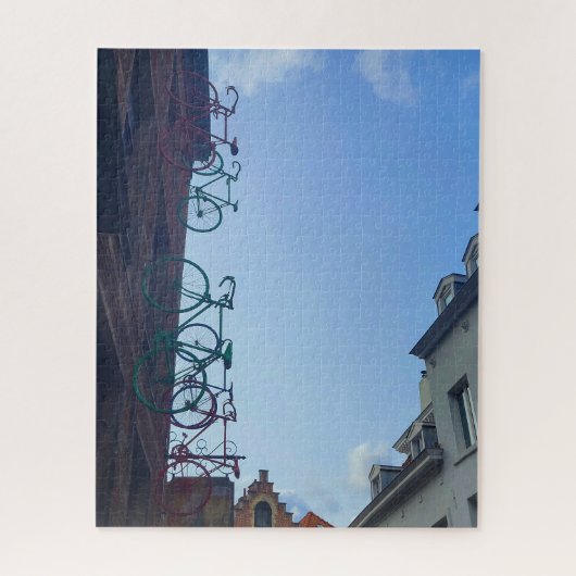 Fietsen in België Legpuzzel (Verticaal)