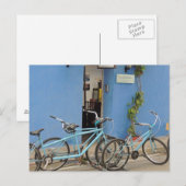 Fietsen in Cartagena Colombia Briefkaart (Voorkant / Achterkant)