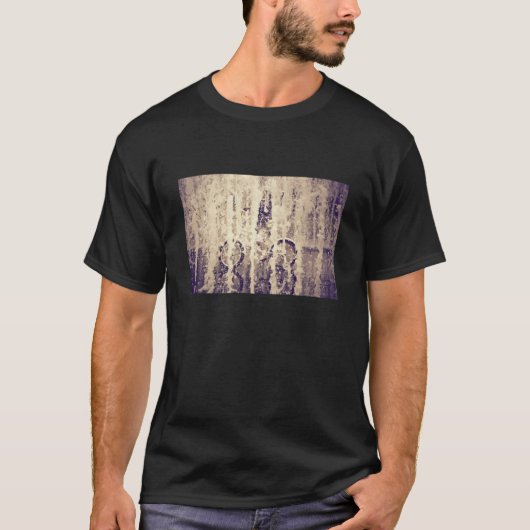 Fietsen in de regen t-shirt (Voorkant)