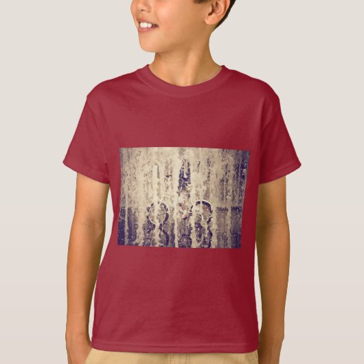 Fietsen in de regen t-shirt (Voorkant)