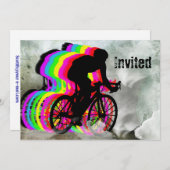 Fietsen in de wolken kaart (Voorkant / Achterkant)