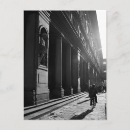 Fietsen in Firenze Briefkaart
