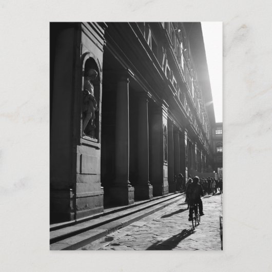 Fietsen in Firenze Briefkaart (Voorkant)