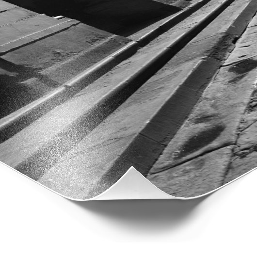 Fietsen in Firenze Foto Afdruk (Hoek)