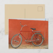 Fietsen in Havana Briefkaart (Voorkant / Achterkant)