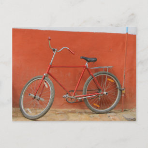 Fietsen in Havana Briefkaart