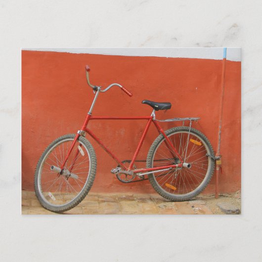 Fietsen in Havana Briefkaart (Voorkant)