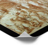 Fietsen in het Vulcaan Poster (Hoek)