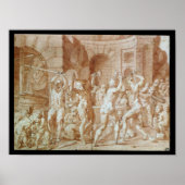 Fietsen in het Vulcaan Poster (Voorkant)