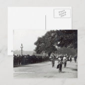 Fietsen in Hyde Park, c.1910 Briefkaart (Voorkant / Achterkant)