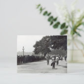Fietsen in Hyde Park, c.1910 Briefkaart (Staand voorkant)