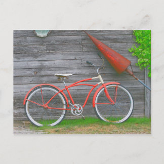 Fietsen in Leland Briefkaart