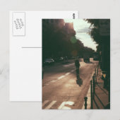 Fietsen in Parijs Briefkaart (Voorkant / Achterkant)
