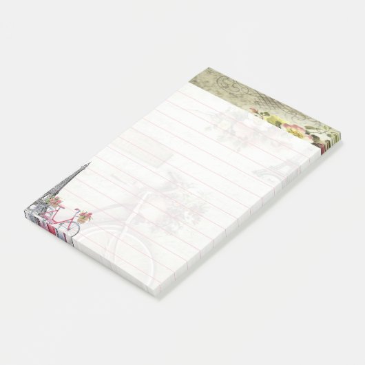 Fietsen in Parijs Post-it® Notes (Schuin)