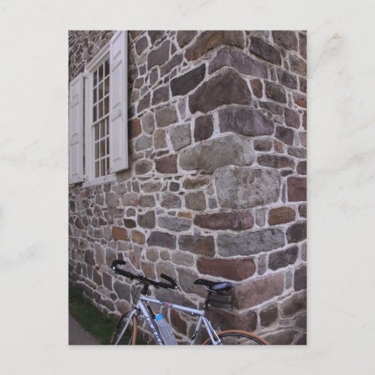 Fietsen in Valley Forge National Park Briefkaart (Voorkant)