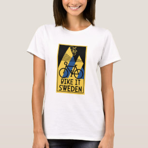 Fietsen in Zweden T-shirt