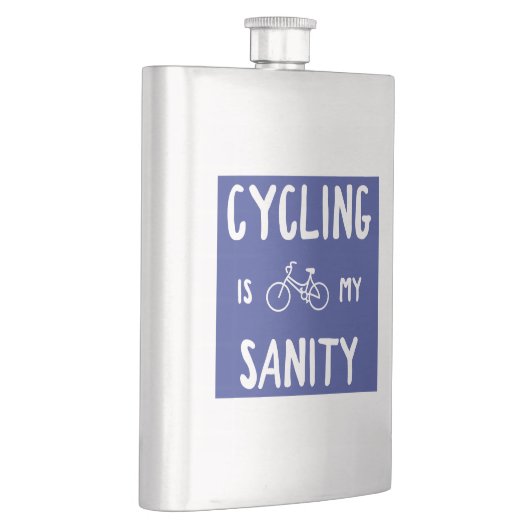 Fietsen is mijn gezond verstand flacon (Rechts)