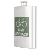 Fietsen is mijn lifehack flacon (Links)