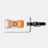 Fietsen is mijn medicijn bagagelabel (Voorkant horizontaal)