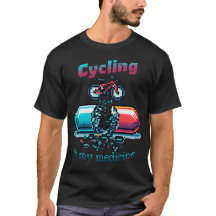 Fietsen is mijn medicijn T-shirt