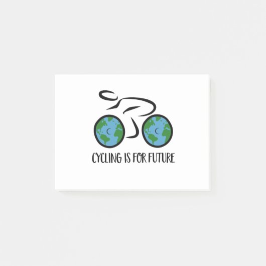 Fietsen is voor de toekomst post-it® notes (Voorkant)