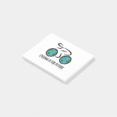 Fietsen is voor de toekomst post-it® notes (Schuin)