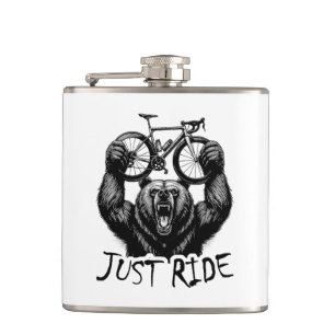 Fietsen Just Ride Beer Heupfles