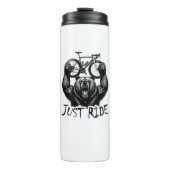 Fietsen Just Ride Beer Thermosbeker (Voorkant)