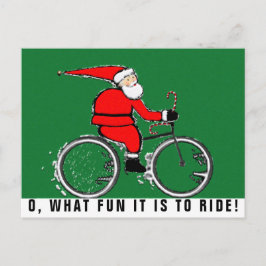 Fietsen Kerstkaarten Feestdagenkaart