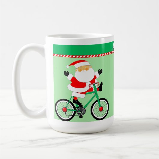 Fietsen Kerstvakantie cadeau Koffiemok (Links)