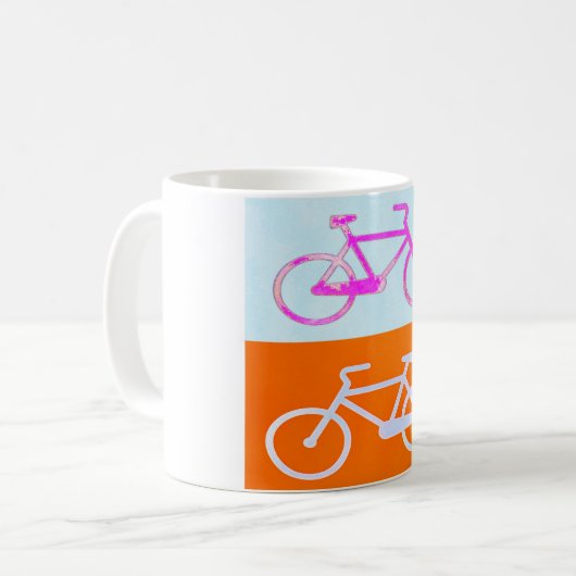 Fietsen Koffiemok (Voorkant links)
