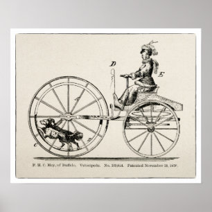 Fietsen Kunst, Energie en Beweging Print