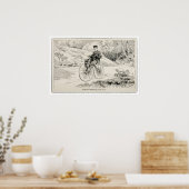 Fietsen Kunst, Energie en Beweging Print (Keuken)