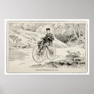 Fietsen Kunst, Energie en Beweging Print