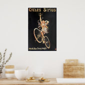 Fietsen Kunst Fietsen Poster Fietsen Sirius Print (Keuken)