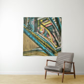 Fietsen kunstwerk wandkleed (In Situ (horizontaal))