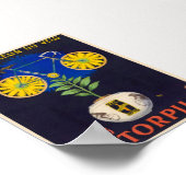 Fietsen La Torpille Vintage Poster 1923 (Hoek)