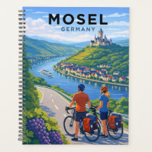 Fietsen langs de Moezel Duitsland Vintage Reis Kun