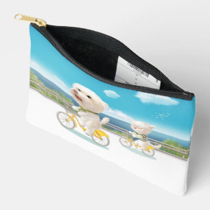 Fietsen langs de zee: Lachende Bichon & Bao Bao Ku Etui