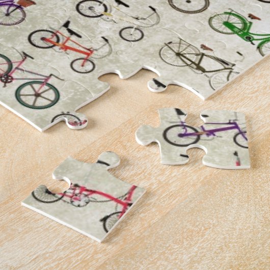 fietsen legpuzzel (Zijkant)