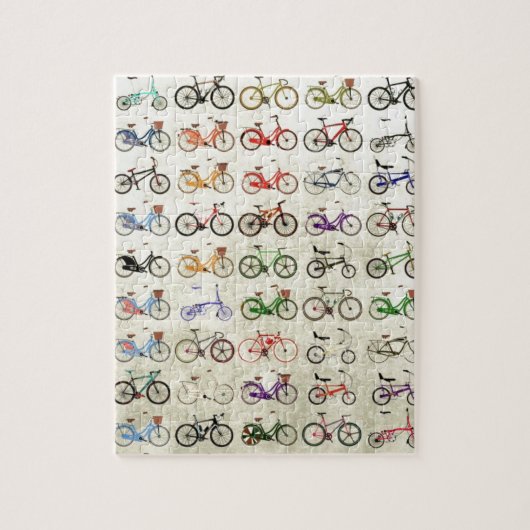 fietsen legpuzzel (Verticaal)