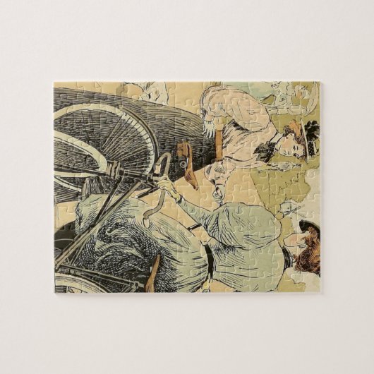 Fietsen Legpuzzel (Horizontaal)